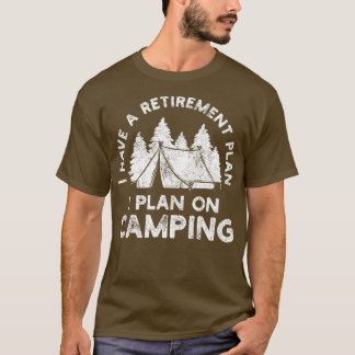 Camping Wandern Pfadfinderrente T-Shirt