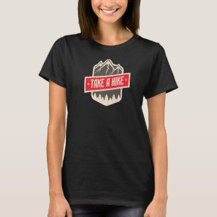 Camping Wandern Sommer Wandern Klettersteig T-Shirt