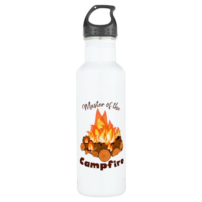Camping-Wasser-Flasche Edelstahlflasche (Vorderseite)