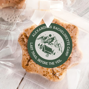 Camping Wine tasting in der Fattoria Moncucchetto Runder Aufkleber