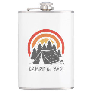 Camping, Yay! Flachmann