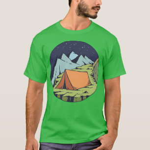 Camping Zelt Night T-Shirt