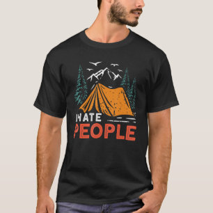 Camping Zelt Rv Camper Wandergetriebe Camping I Ha T-Shirt