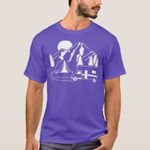 Camping Zelt RV  T-Shirt