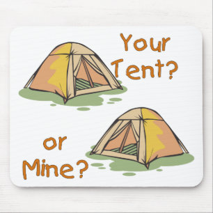 Camping-Zelte Mousepad