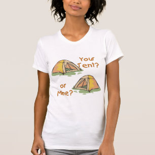 Camping-Zelte T-Shirt