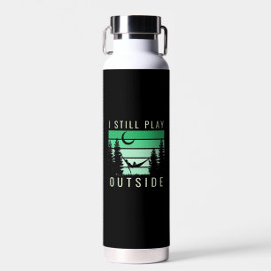 Camping-Zitat Urlaub Trinkflasche