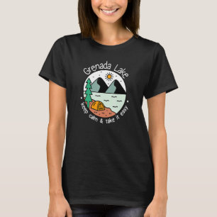 Camping zum Angeln T-Shirt