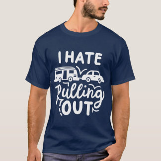 Campinganhänger Camper Wohnwagen Junge T-Shirt