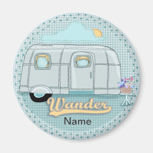 Campinganhänger  magnet (Vorne)