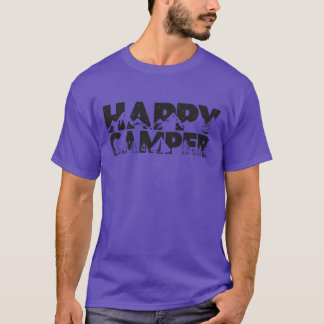 Campingartikel Familie Happy Camper T-Shirt