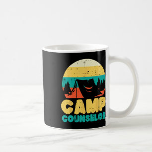 Campingbetreuer Campingdirektor Camper Männer Frau Kaffeetasse