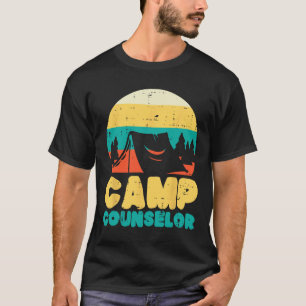 Campingbetreuer Campingdirektor Camper Männer Frau T-Shirt