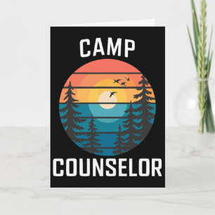 Campingbetreuer-Shirt Camper Sommer Campingpersona Karte