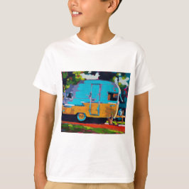 Campingbus-Gemälde - Geschenk für Camping-Enthusia T-Shirt