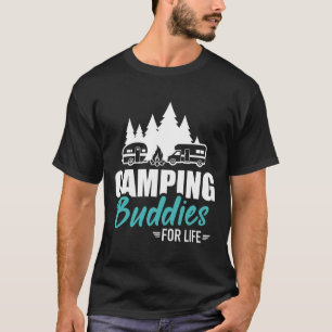 Campingfreunde fürs Leben Wohnwagen Anhänger Rv T-Shirt