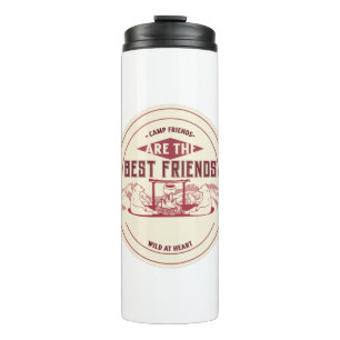 Campingfreunde sind die besten Freunde Thermosbecher