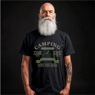 Campingleben im Freien Camping T-Shirt