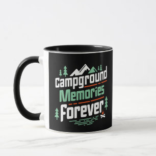 Campingplatz-Erinnerungen für immer, Camping-Momen Tasse