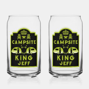 Campingplatz King Geschenke für Campinggäste Dosenglas