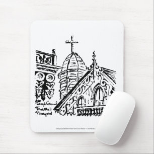 Campingplatz-Motiv von Babbie - Martha's Vineyard Mousepad