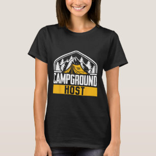 Campingplatzbetreuer für Outdoor-Zelte T-Shirt