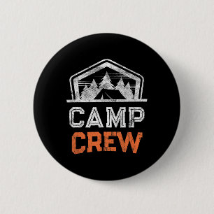 Campingplatzmitarbeiter Camp Crew Sommer Cousins C Button