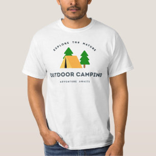 Campings-Abenteuer im Freienerwartet T - Shirt