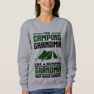 Campings-Großmutter Sweatshirt