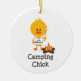 Campings-Küken-Verzierung Keramik Ornament