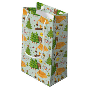 Campings-Muster Kleine Geschenktüte