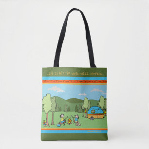 Campings-Tasche - das Leben ist besser, wenn wir