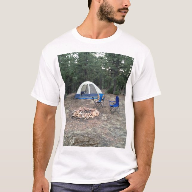 Campingsspaß T-Shirt (Vorderseite)