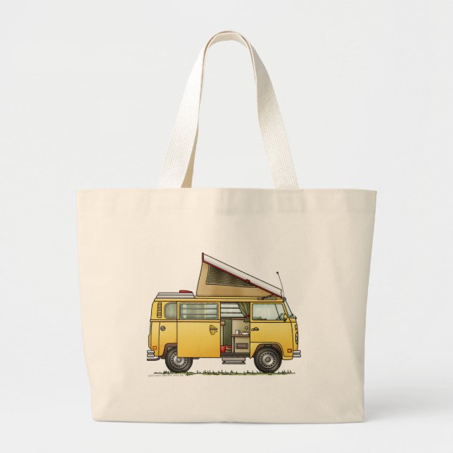 Campmobile Reisemobil-Tasche Jumbo Stoffbeutel (Vorne)