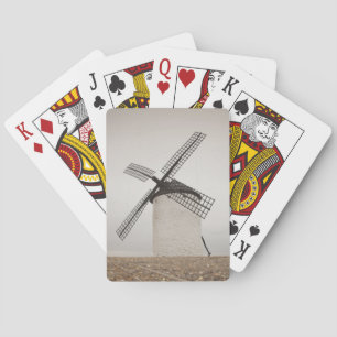 Campo de Criptana, antike Windmühlen La Mancha Spielkarten