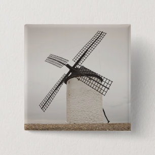 Campo de Criptana, antike Windmühlen von La Mancha Button