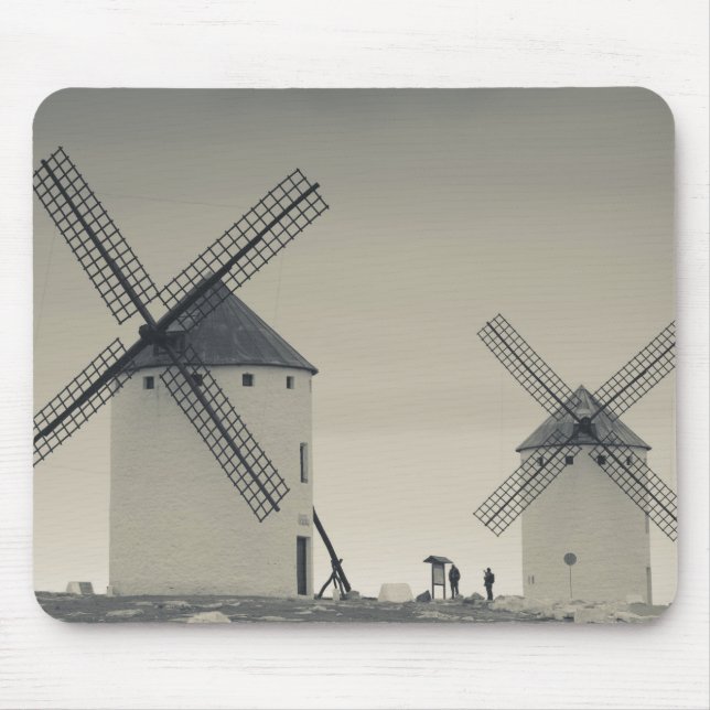 Campo de Criptana, antike Windmühlen von La Mancha Mousepad (Vorne)