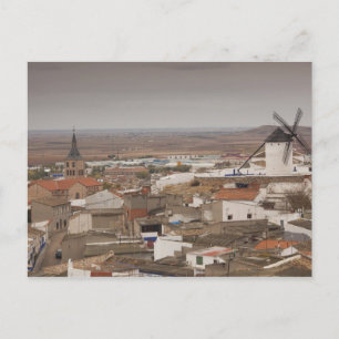Campo de Criptana, antike Windmühlen von La Mancha Postkarte