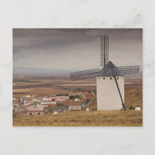 Campo de Criptana, antike Windmühlen von La Mancha Postkarte