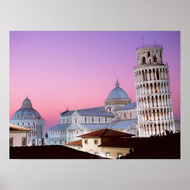 Campo dei Miracoli Pisa Italia Poster (Vorne)