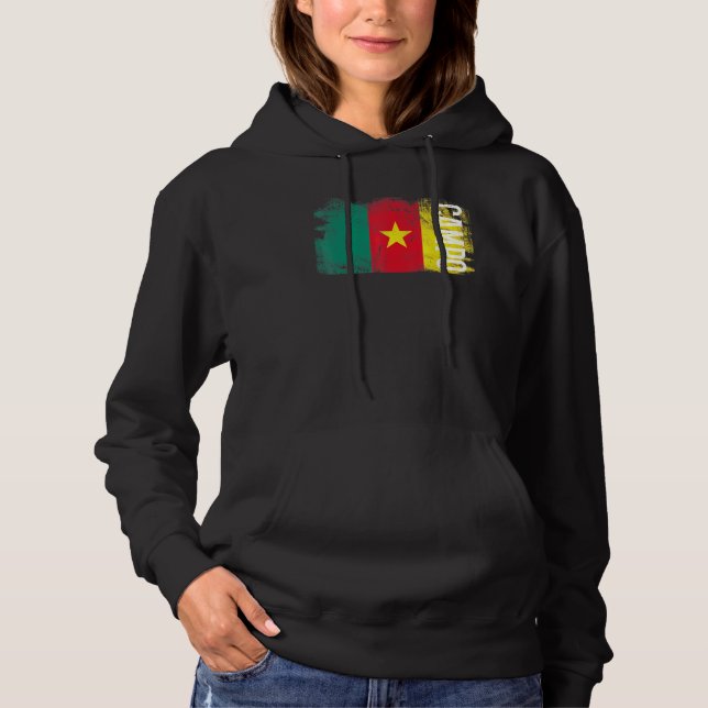 Campo Kamerun für kamerunische Männer Frauen sterb Hoodie (Vorderseite)