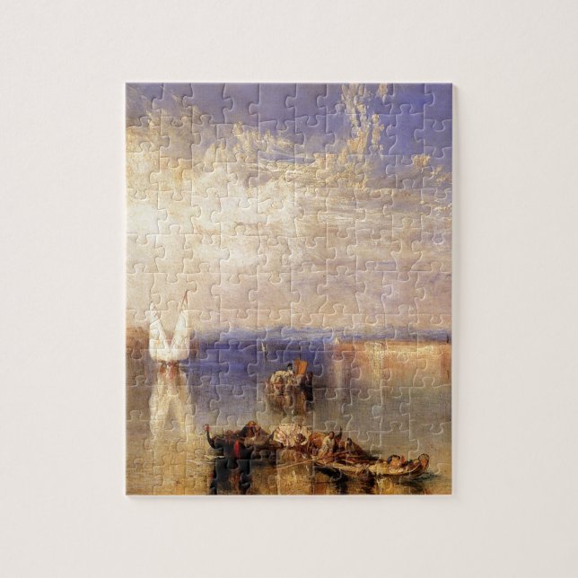 Campo Santo, Venedig durch William Turner Puzzle (Vertikal)