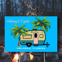 Camppers Heimat Name Little Trailer Campingplatz-Z