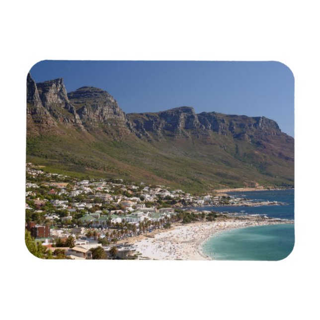 Camps Bay Beach und Zwölf Apostel Magnet (Horizontal)