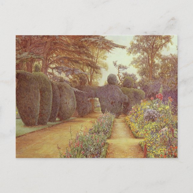 Campsea Ashe, Suffolk von Ernest Arthur Rowe Postkarte (Vorderseite)