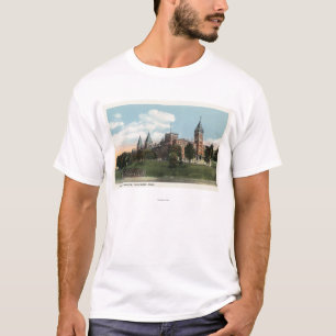 Campus-Ansicht der heiligen QuerUni T-Shirt