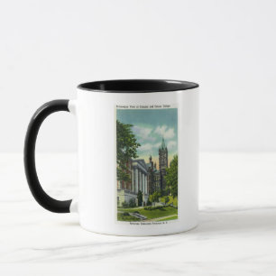 Campus-Ansicht Syrakus U, die Crouse Uni zeigt Tasse