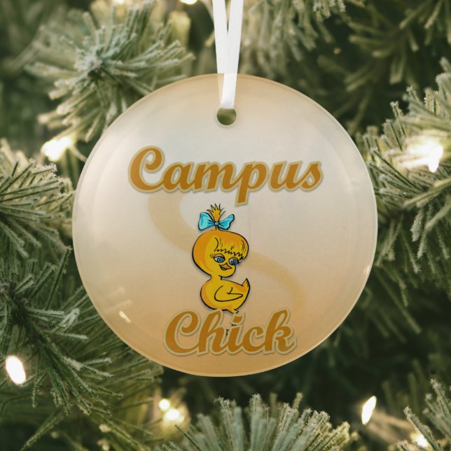 Campus Chick Ornament Aus Glas (InSitu)