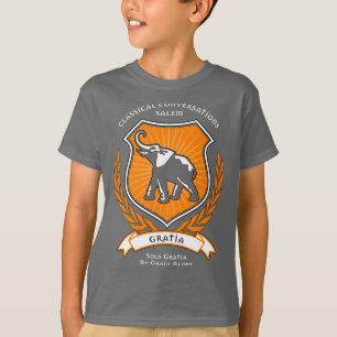 Campus cm Salem Gratia - GrößengleichWappen-T - T-Shirt