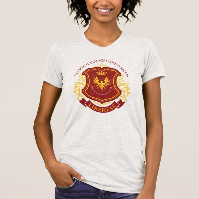 Campus cm Salem Libertas - GrößengleichWappen T-Shirt (Vorderseite)